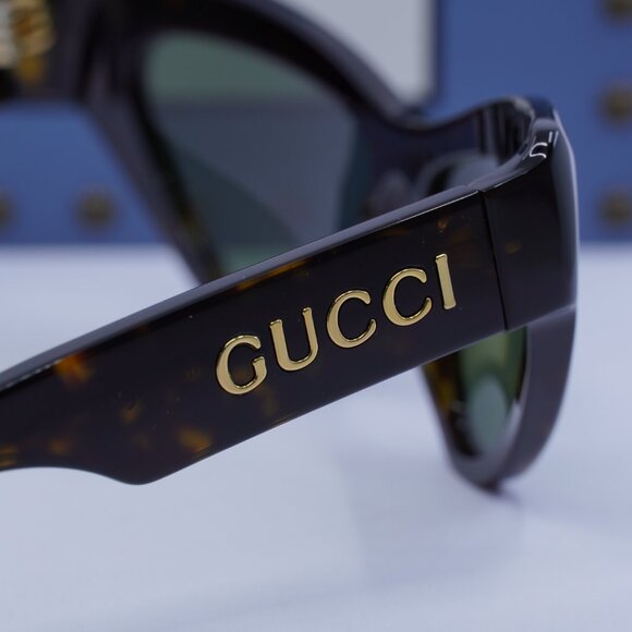Final Price! Gucci GG1294S 004 Havana/Green Sunglasses main image 11